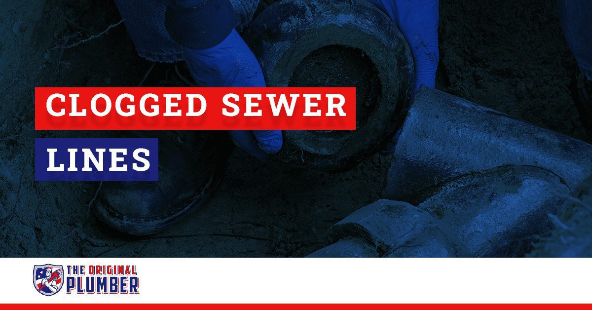 clogged sewer lines