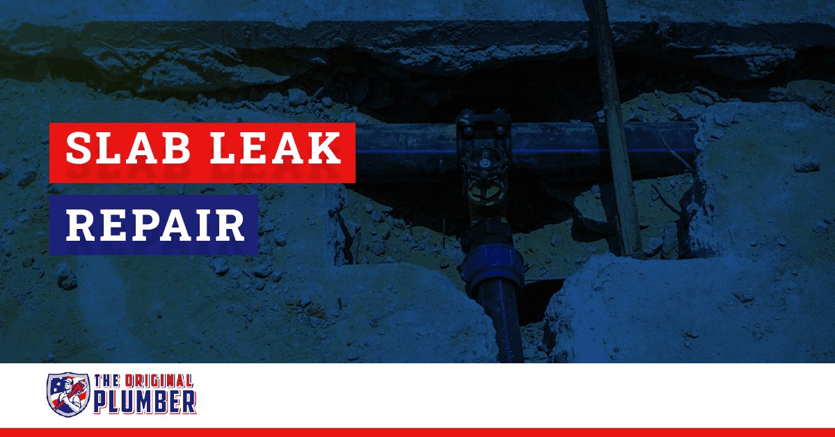 slab leak detection and repair