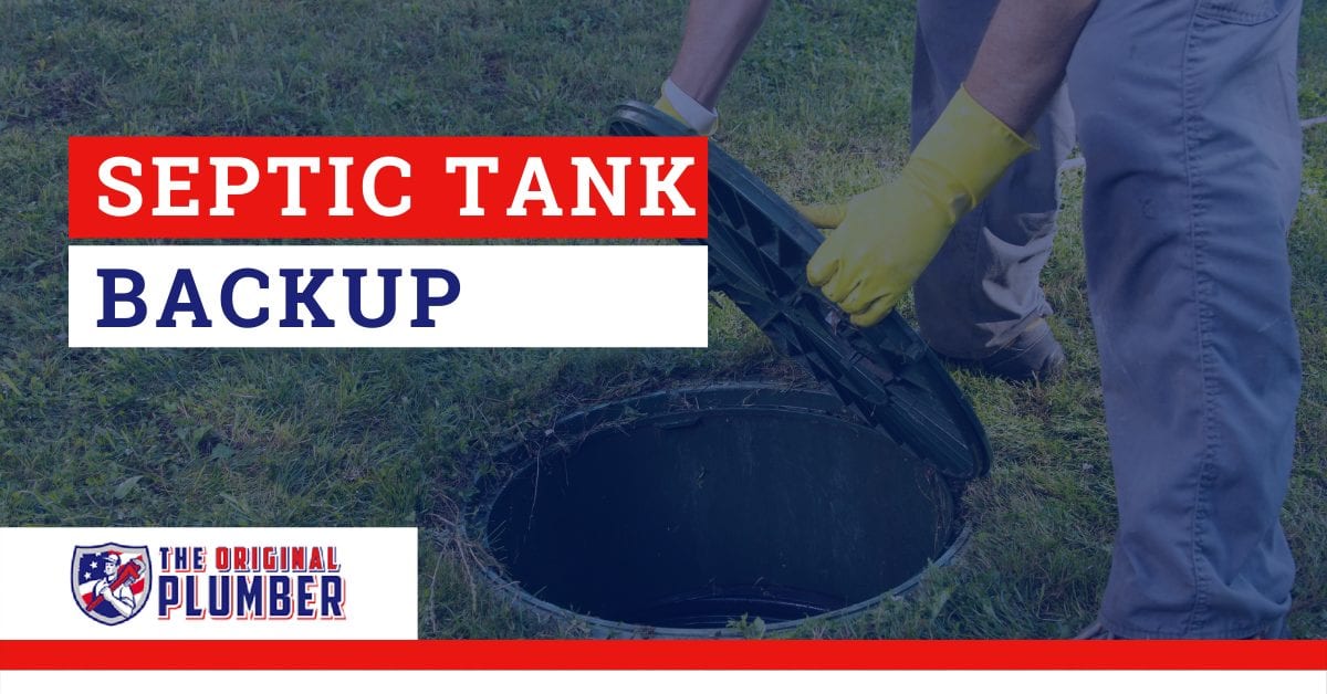 septic tank backup