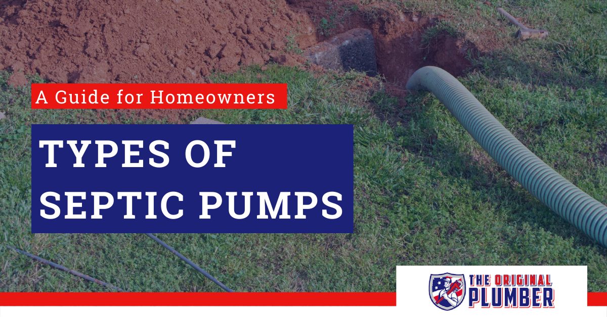 types of septic pumps