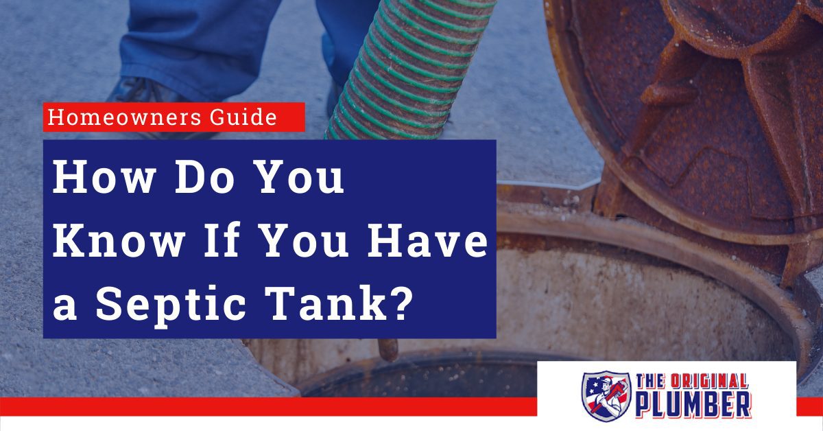 how do you know if you have a septic tank