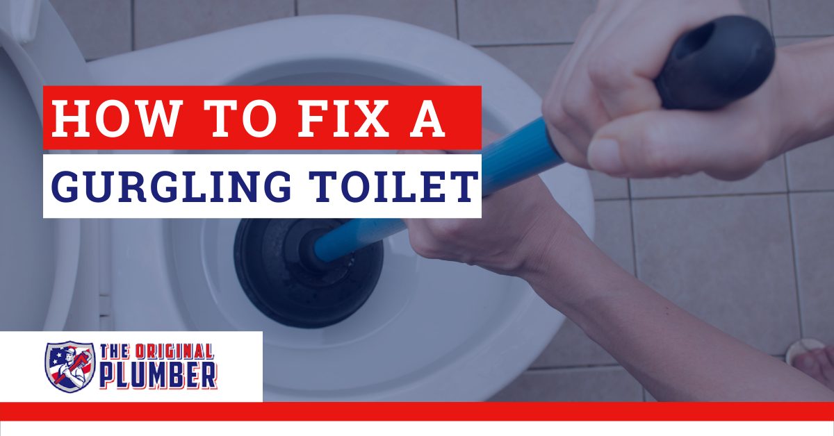 How To Fix a Gurgling Toilet