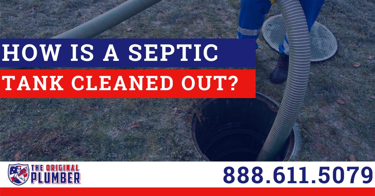 How is a Septic Tank Cleaned Out